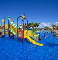 Parque acuático infantil en Laguna SOV