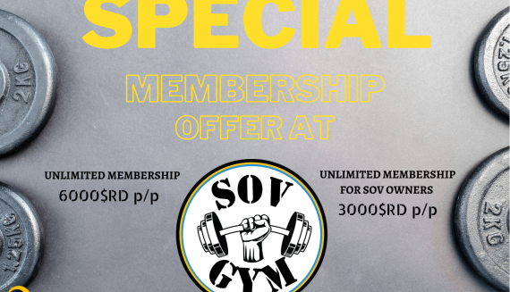 Oferta especial en el gimnasio de Sosua Ocean Village