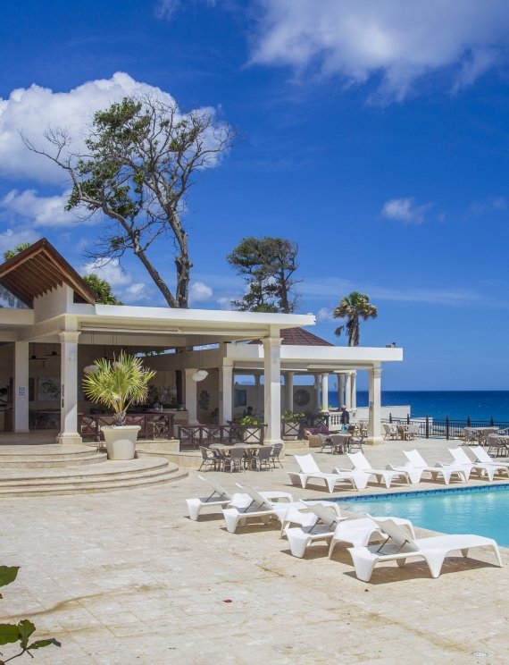 Oceanfront restaurant in Sosua